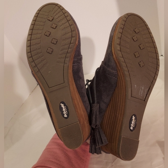 Dr. Scholl's Dakota Wedge Bootie in Gray in Size 8 M - Picture 10 of 11